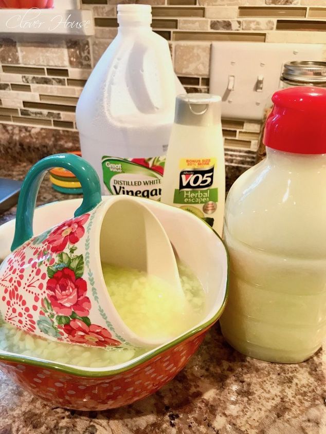homemade fabric softener