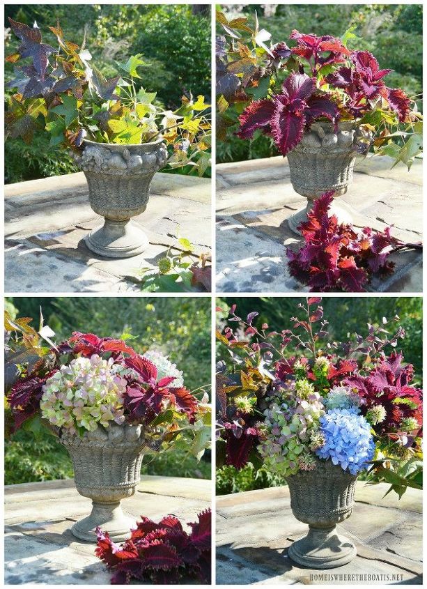recycling flower arranging hack from plant tray to flower grid