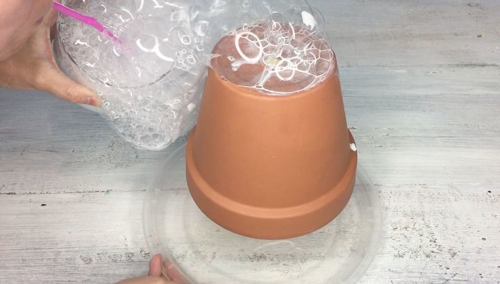 s step by step painting techniques you ll want to try, Step 5 Use straw to blow bubbles