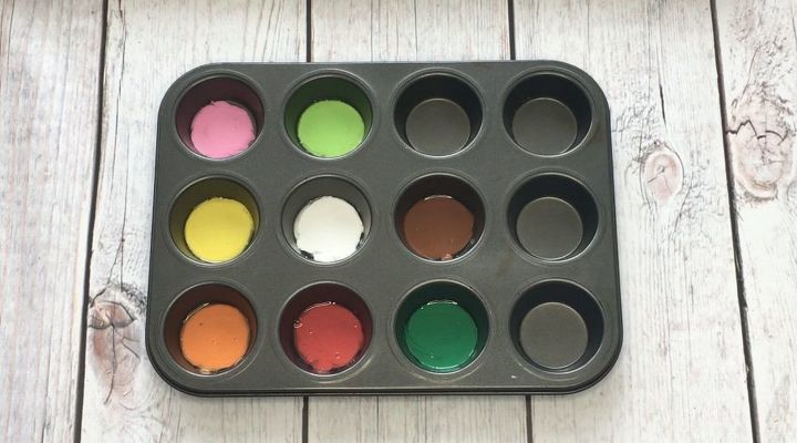 s step by step painting techniques you ll want to try, Step 6 Mix in acrylic paints with glue