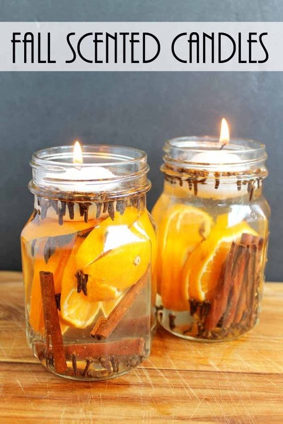 fall candles make these for fall scents