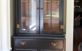 Old Maple Hutch Makeover