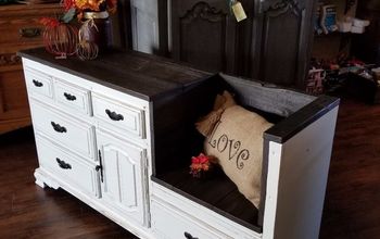Dresser Bench Upcycle