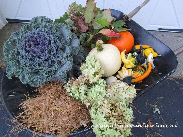 decore para o outono naturalmente, Materiais para o jardim