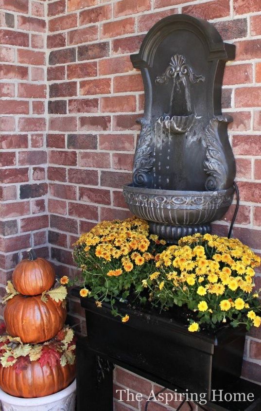 decorao de varanda fcil de outono