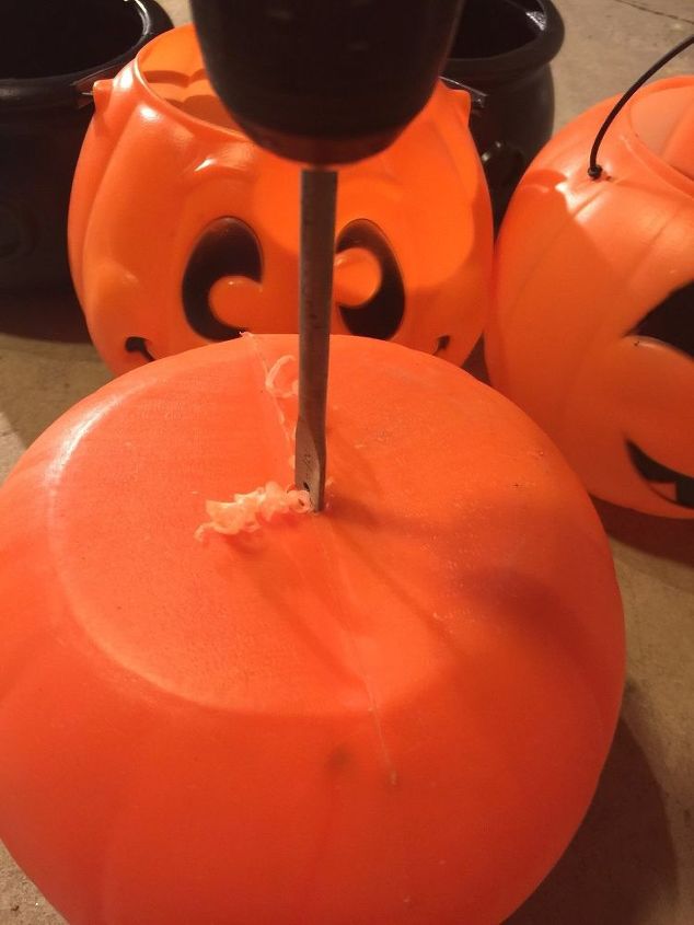 create an easy halloween tipsy pot planter in an hour