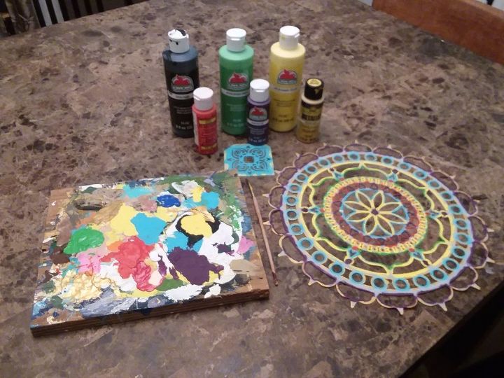 Boho Painted Vinyl Mandala Chairs Hometalk
