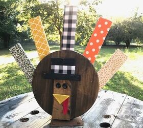 wooden turkey diy