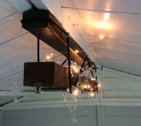 industrial light fitting for a summer house