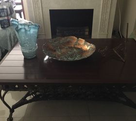 how can i remove bubbles from a wood laminated coffee table