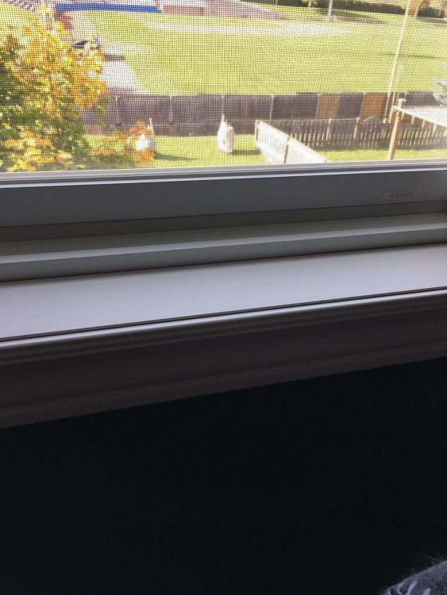 what can i put on my window ledge to keep the wood from getting marked