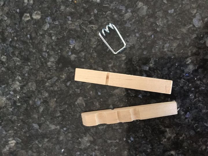 s 3 easy ways to make the cutest coasters for your house, Step 1 Pull apart clothespins