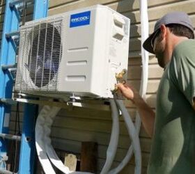 Cómo Instalar Un Bricolaje Mini Split De Aire Acondicionado Y Bomba De ...