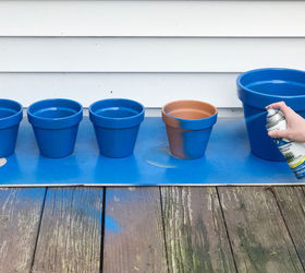 s 3 gorgeous and unique ideas to display your plants, Step 1 Paint your pots