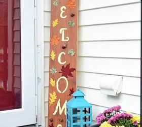 diy porch welcome sign