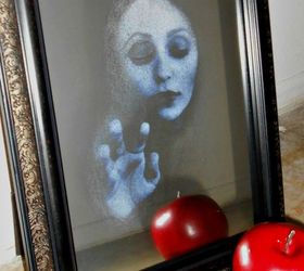 las 10 selecciones ms espeluznantes de halloween de 2017 de hometalk, Espejo Embrujado Deco