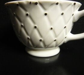 pin cushion cup with recycled garment