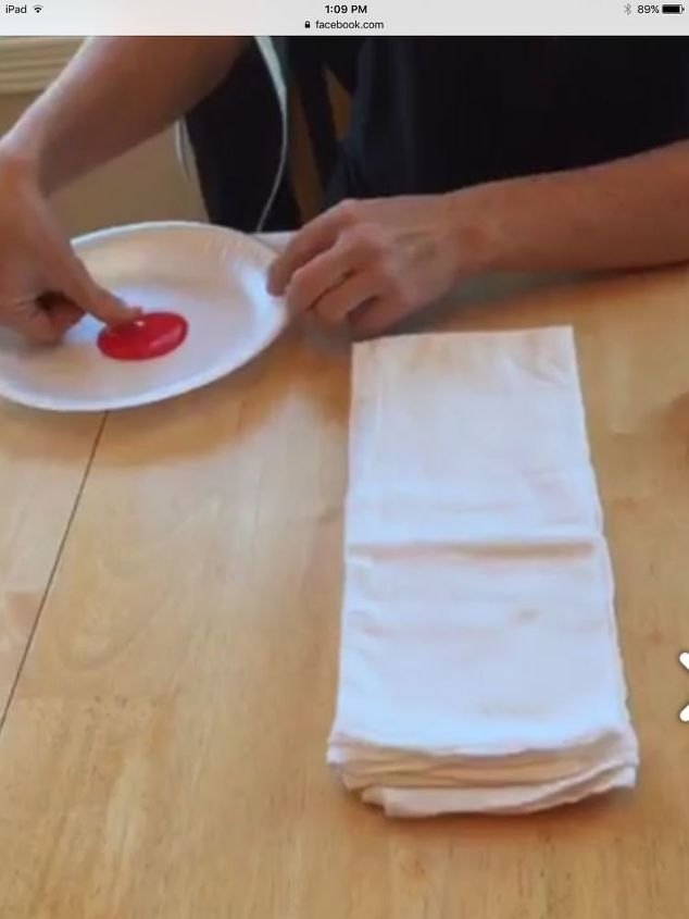 regalo de toalla de cocina 4 maneras