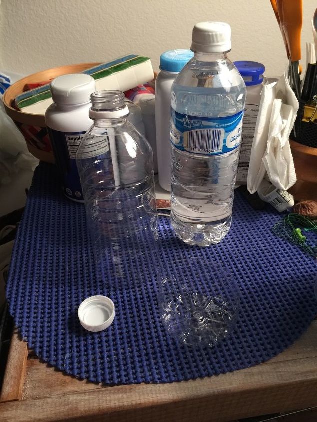 reciclar botella de agua 3 maneras, Completada est deconstruida