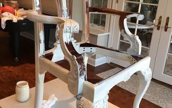 I am painting over my dining room chippendale wood chairs.