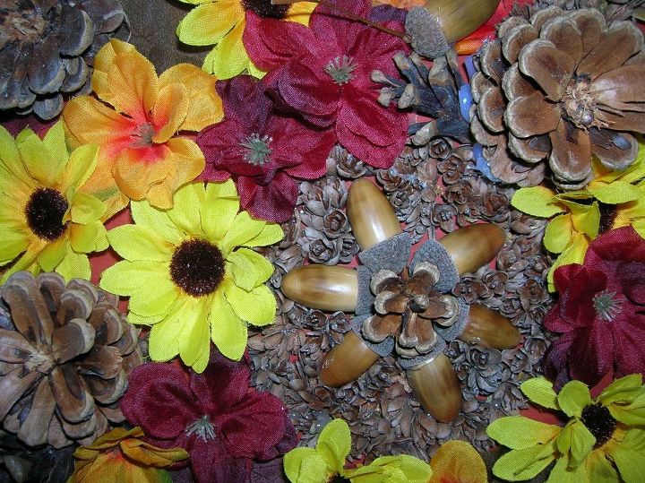 decorao de porta de outono