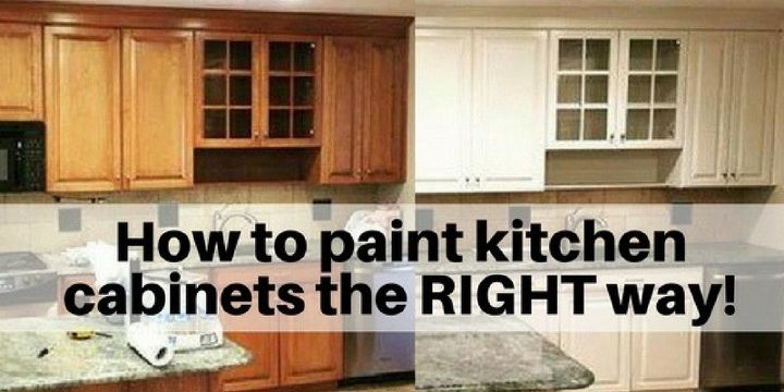 cmo pintar sus gabinetes de cocina de la manera correcta