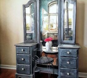 20 diy vanity diy projects you can do right now, Rock n Glam Vanity