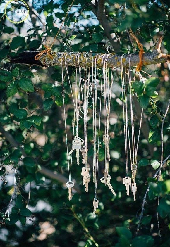 10 genius things people do with their old keys, They make them into wind chimes