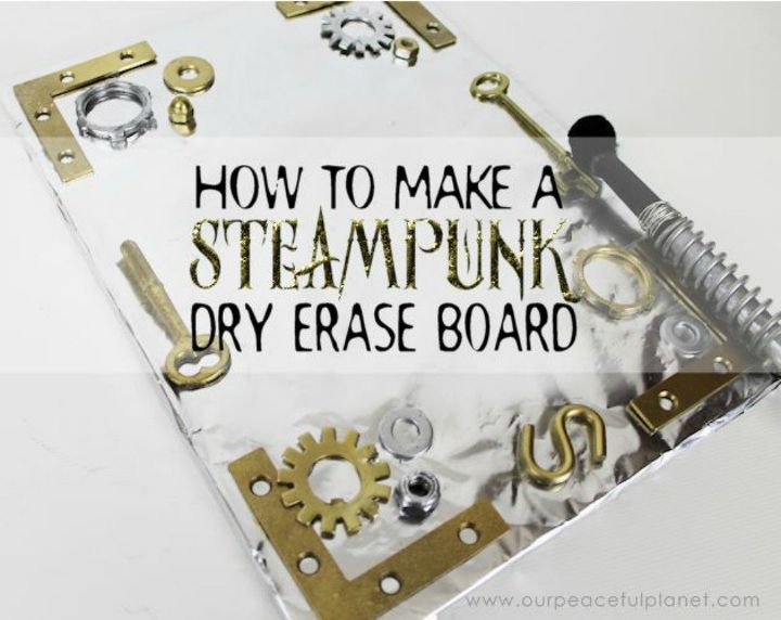 10 genius things people do with their old keys, They use them to decorate a dry erase board