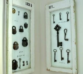 10 genius things people do with their old keys, They use them as home decor