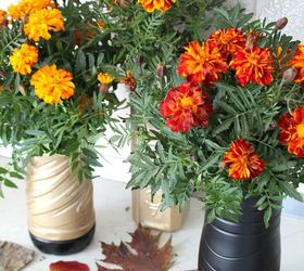 diy recycled flower vase with plastic bottle