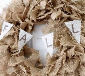 fall burlap wreath make this for your home