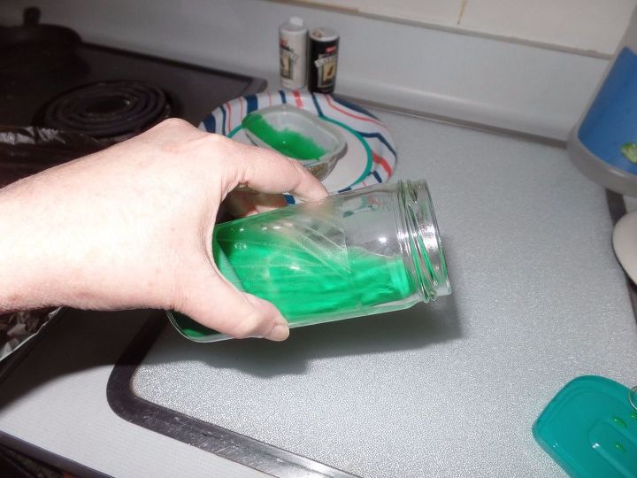 Color Jars With Glue Food Coloring Hometalk