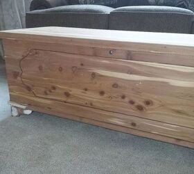 Sanded cedar chest will stain work? Hometalk