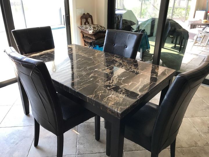 How Do I Make Scratches Temporarily Less Noticeable On My Faux Granite Hometalk Faux Granite, How To Remove Scratches From Faux Marble Table