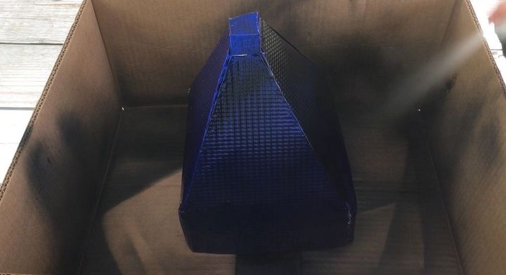 lantern made from dollar store finds