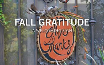 DIY de Acción de Gracias: Cartel de agradecimiento de otoño