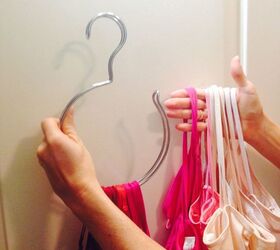 s 30 genius ways to make the most of your closet space, Use an accessory hanger for all your camis