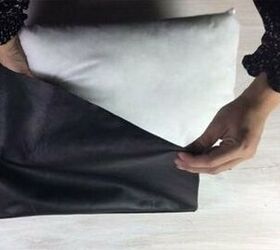s 3 easy ways to upgrade your pillows to a high end look, Step 4 Flip case inside out insert pillow