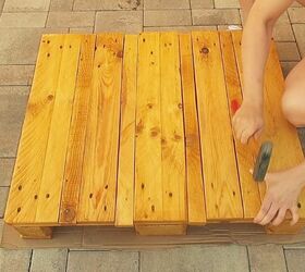 pallet coffee table again