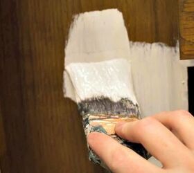 how to paint oak cabinets white