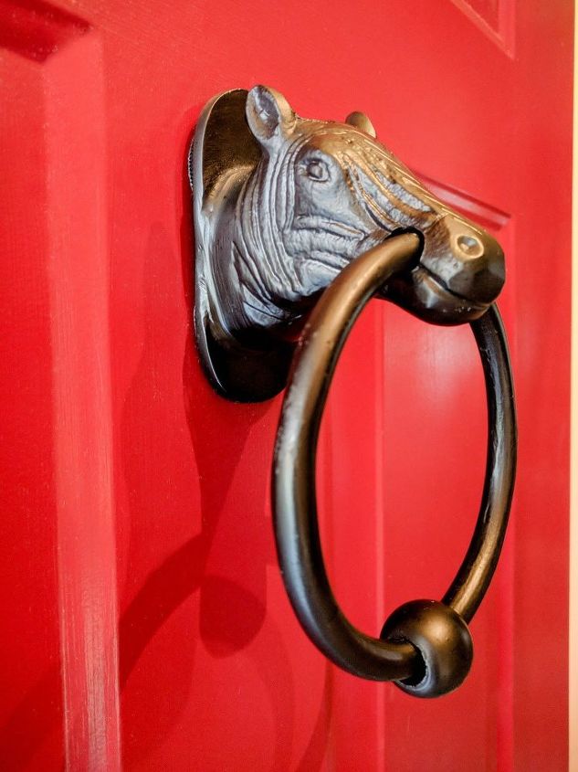 how to install a door knocker the easy way without hardware