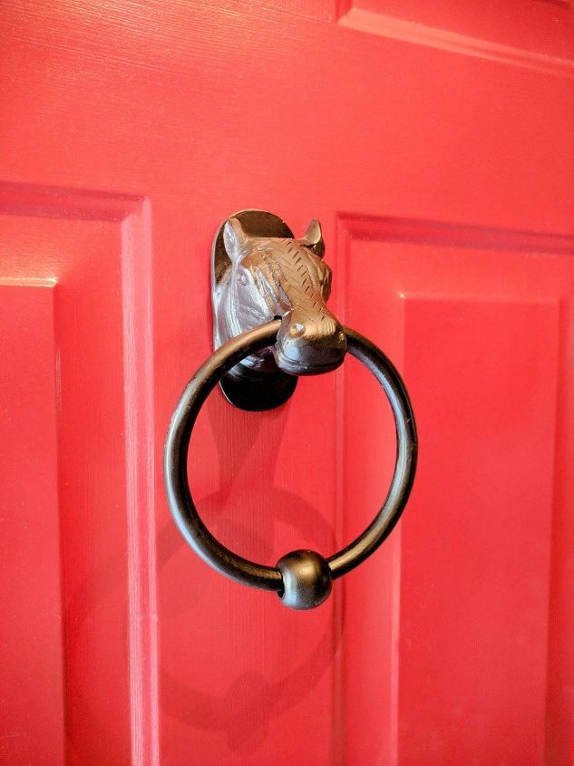 how to install a door knocker the easy way without hardware