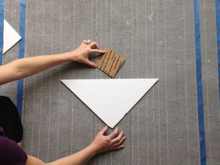 3 proyectos creativos de alfombras que nadie ms tiene, Paso 5 Recorta formas de cart n y traza