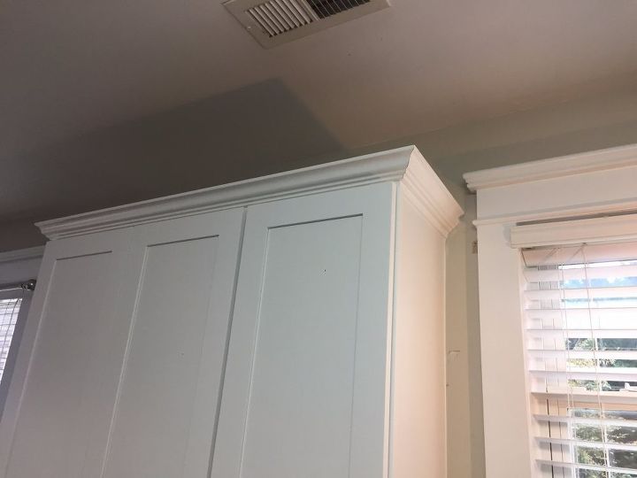 Kitchen Cabinet Crown Molding Make Them Fancy Hometalk
