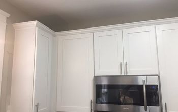 Kitchen Cabinet Crown Molding - Make Them Fancy!