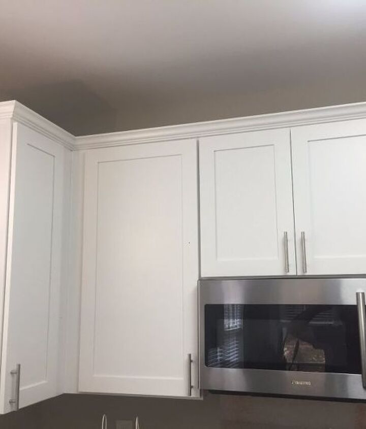Kitchen Cabinet Crown Molding  Make Them Fancy!  Hometalk Kitchen Cabinet Crown Molding  Make Them Fancy!  Hometalk