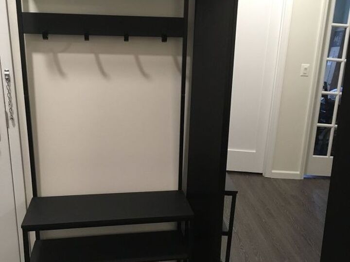 q spice up hideous coat shoe rack