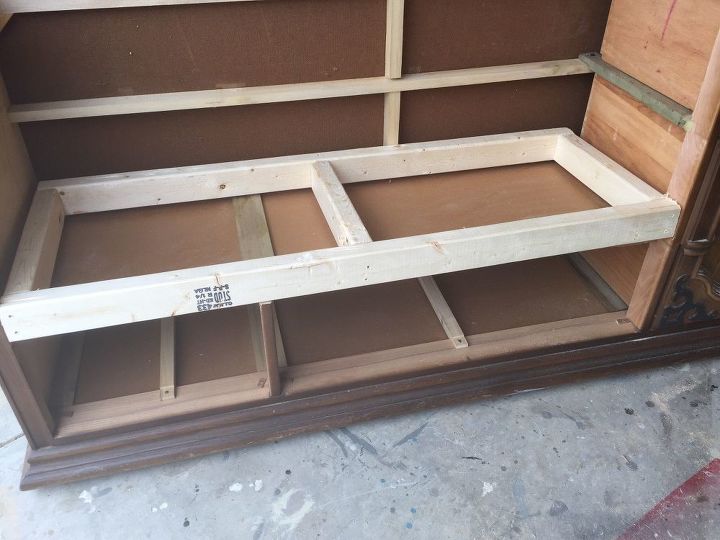 repurposed chest of drawers