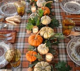 Un fácil centro de mesa de 5 minutos para tu mesa de Acción de Gracias